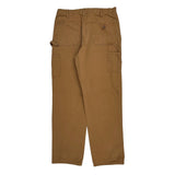 Carhartt Carpenter Trousers - 35W 34L Brown Cotton