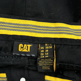 Cat Cargo Pants - 38W 32L Black Cotton Blend