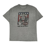La Crosse Area Harley Davidson Graphic T-Shirt - XL Gray Cotton