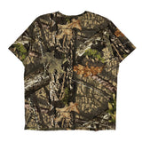 Scent Control Mossy Oak Camo T-Shirt - 2XL Green Cotton
