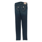 True Religion Skinny Jeans - 28W US 2 Dark Wash Cotton Blend