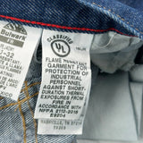 Bulwark Jeans - 32W 32L Blue Denim