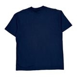 Fruit Of The Loom Single Stitch T-Shirt - Large Blue Cotton Blend