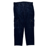 Diesel Cargo Trousers - 36W 30L Navy Corduroy