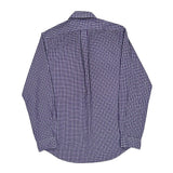 Ralph Lauren Checked Shirt - Medium Blue Cotton