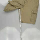 Lee Cargo Shorts - 36W 11L Beige Cotton