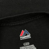 Bear Logo Majestic Nfl T-Shirt - Large Black Cotton