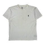 Polo By Ralph Lauren T-Shirt - Medium White Cotton