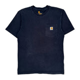 Original Fit Carhartt T-Shirt - Small Navy Cotton