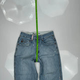 Embroidered Back Pockets Pepe Jeans Jeans - 32W 30L Light Wash Denim