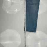 501 Levis Jeans - 36W 30L Blue Cotton