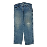 Dickies Carpenter Jeans - 36W 30L Blue Cotton
