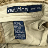 Nautica Cord Trousers - 33″ Waist Brown Corduroy