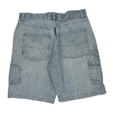 Steve And Barrys Carpenter Shorts - 35W 10L Light Wash Denim