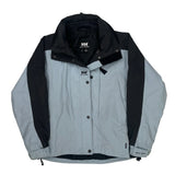 Helly Hansen Waterproof Jacket - Medium Black Polyester