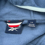 Reebok Fleece - Large Blue Polyester