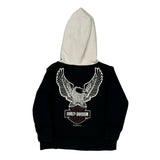 Age 24 Months Harley Davidson Hoodie - 3XS Black Cotton