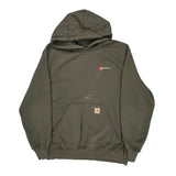 Carhartt Hoodie - XL Green Cotton
