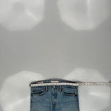 501 Levis Slim Fit Jeans - 29W US 6 Light Wash Cotton