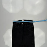 501 Levis Jeans - 32W 30L Black Cotton