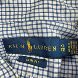 Ralph Lauren Slim Fit Shirt - XL Blue Cotton