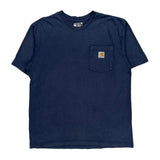 Carhartt T-Shirt - Medium Blue Cotton
