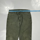 Dickies Carpenter Pants - 36W 31L Green Cotton