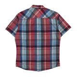 Ecko Unltd Checked Short Sleeve Shirt - Large Multicoloured Cotton