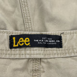 Lee Cargo Shorts - 35W 10L Beige Cotton