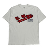 Women'S Softball Hanes Graphic T-Shirt - XL White Cotton