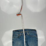 Levis 516 Jeans - 36W 31L Blue Cotton