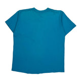 Blank Bhc Single Stitch T-Shirt - Medium Blue Cotton
