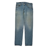 501 Levis Jeans - 32W 30L Light Wash Cotton