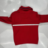 Polo By Ralph Lauren Sweater - Small Red Cotton