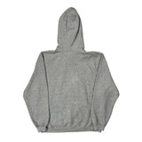 Green Bay Packers Reebok Football Hoodie - Medium Gray Cotton Blend