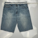 Ecko Unltd Denim Shorts - 40W 12L Blue Cotton