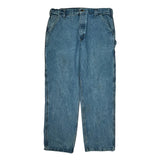 Carhartt Carpenter Jeans - 38W 32L Blue Cotton