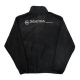 Nautica 1/4 Zip Fleece - Large Black Polyester