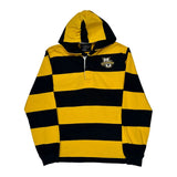Marquette University Charles River Apparel Striped Rugby Shirt - Small Navy Cotton