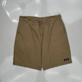 Patagonia Chino Shorts - 32W 9L Khaki Cotton
