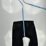 501 Levis Jeans - 34W 30L Black Cotton