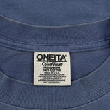 Wild Animal Park Oneita T-Shirt - Large Blue Cotton