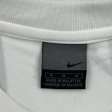 Liverpool Nike Football Shirt - Medium White Polyester