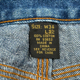 Bogari Carpenter Jeans - 32W 30L Blue Cotton