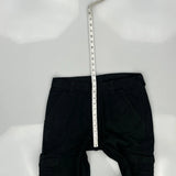 Wrangler Cargo Trousers - 32W 30L Black Cotton