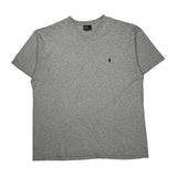 Polo By Ralph Lauren T-Shirt - Large Grey Cotton