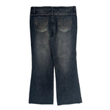 Gasoline Boot Cut Jeans - 36W US 10 Gray Cotton Blend