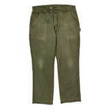 Carhartt Carpenter Pants - 36W 31L Green Cotton