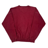 Chaps Ralph Lauren Sweatshirt - XL Red Cotton Blend