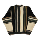 Unbranded Striped Sweater - XL Multicoloured Cotton Blend